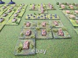 1/300 WW2 Large GERMAN ARMY Well Painted 127 Vehicles 42 Inf Stands 81223