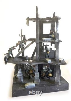 1/35 WWII Custom Urban Battle Diorama US Army vs German Soldiers Ruined Building