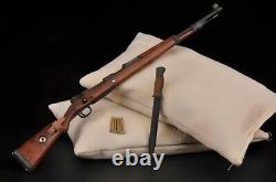 1/6 18cm WWII German Army 98K rifle Fully Decompose Gun Handmade Model Miniature