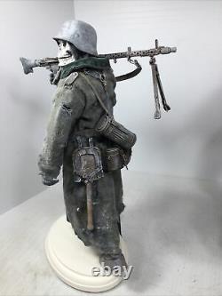 1/6 Custom German 6th Army Ghost Of Stalingradmg-34 P-38 Gunner Ww2 Dragon DID