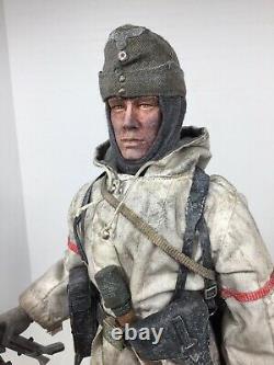 1/6 Dragon Custom Build German Wehrmacht 6th Army Stalingrad Mg-34 Ww2 Bbi DID