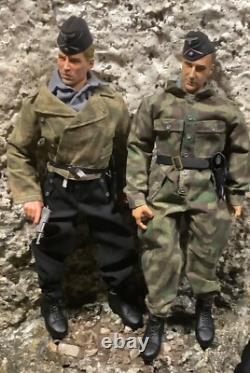 1/6 WWII Dragon/BBi German Army Camo Panzer Tank Pair (2) Duo Normandy 1944