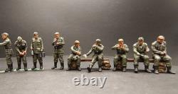 1/72 WWII German Army Logistics Cook Class 18-Persons + Dining Car Model