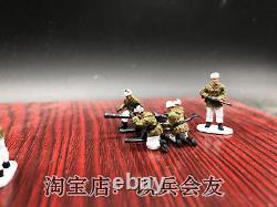 1/72 WWII German Army Multiple Rocket Launchers &Gunners Handpainted scene model