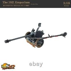 118 21st Century Toys Ultimate Soldier WWII German Army PAK 40 Anti-Tank Gun