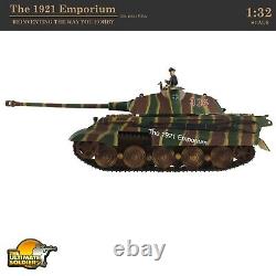 132 21st Century Toys Ultimate Soldier WWII German Army King Tiger II Tank