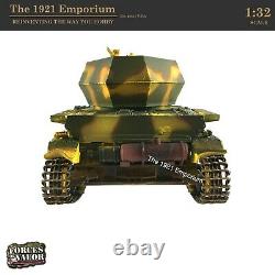 132 Diecast Unimax Toys Forces of Valor WWII German Army Flak Panzer IV Tank