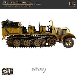 132 Diecast Unimax Toys Forces of Valor WWII German Army Halftrack Hauler Kfz. 7