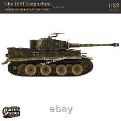 132 Diecast Unimax Toys Forces of Valor WWII German Army Tiger Panzer Tank