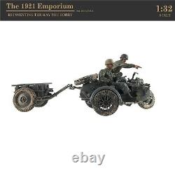 132 Diecast Unimax Toys Forces of Valor WWII German Army Zundapp Motorcycle 01