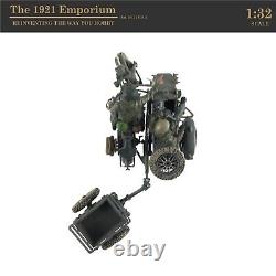 132 Diecast Unimax Toys Forces of Valor WWII German Army Zundapp Motorcycle 01