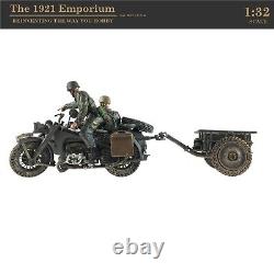 132 Diecast Unimax Toys Forces of Valor WWII German Army Zundapp Motorcycle 01
