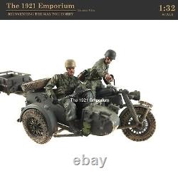 132 Diecast Unimax Toys Forces of Valor WWII German Army Zundapp Motorcycle 01