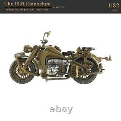 132 Diecast Unimax Toys Forces of Valor WWII German Army Zundapp Motorcycle