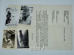 1938 German Artillery regiment letter papers original ww2 military army photos