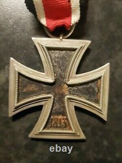 1939 IRON CROSS 2ND CLASS WW2 With Ribbon German Military Army