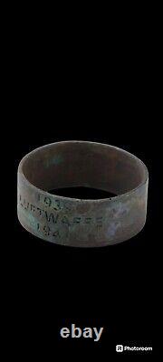 1939 Luftwaffe 1941 WWII Ring GERMAN ww2 MILITARY GERMANY Army WEHRMACHT