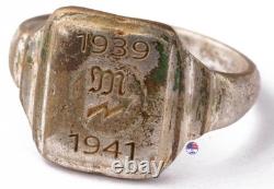 1939 Signal mechanic 1941 WW2 German ring WWII Germany Army Wehrmacht Gothic art