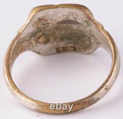 1939 Signal mechanic 1941 WW2 German ring WWII Germany Army Wehrmacht Gothic art