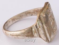 1939 Signal mechanic 1941 WW2 German ring WWII Germany Army Wehrmacht Gothic art