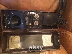 1940 Rare ww2 German Army Military Crank Field Phone Radio Model Bakelite Case