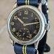 1940s Recta Military Dh Wristwatch 15 Jewels Vintage German Army Wwii 33mm Watch