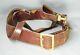 1941 Wwii German Army Officer's Uniform Leather Belt Cross Strap A. Grull