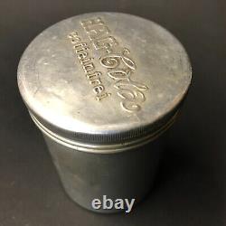 1941 Ww2 Wwii Rare German Army Hag Cola Coffeinfrei Embossed Tin Box Wehrmacht