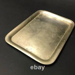 1942 Ww2 Wwii German Army Officer Wehrmacht Kurhaus Coffee Tray Berndorf Alpacca