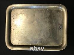 1942 Ww2 Wwii German Army Officer Wehrmacht Kurhaus Coffee Tray Berndorf Alpacca