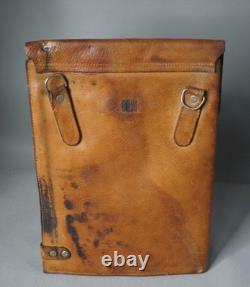 1943 WWII Military German Heer Army Officer's Dispatch Map Case Bag Compass sock