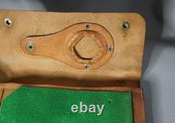 1943 WWII Military German Heer Army Officer's Dispatch Map Case Bag Compass sock