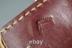 1943 WWII Military German Heer Army Officer's Uniform Leather Belt Cross Strap