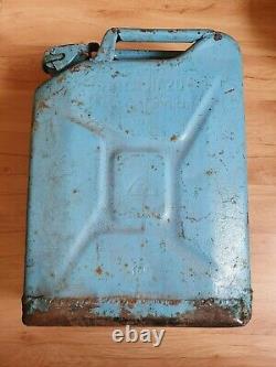 1943! Ww2! Original German Army Wehrmacht Jerrycan Fuel Canister 20l Kraftstoff