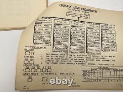 1944 WWII Camp Ritchie Boys German Army Organization 22 Page MITC Intelligence