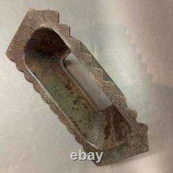 1944 Ww2 Wwii German Army Metal Guard Shield Wood Logs Bunker Mounted For Shoot