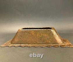 1944 Ww2 Wwii German Army Metal Guard Shield Wood Logs Bunker Mounted For Shoot