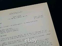 1945 German WWII US Army War Military Document Removal Nazis General Eisenhower