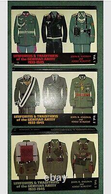 1OO% ORIGINAL 6 John Angola uniforms and traditions of the German army BOOKS