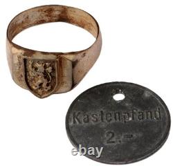 1st Galician 14th Waffen Grenadier Division WW2 German ring WWII Germany Army