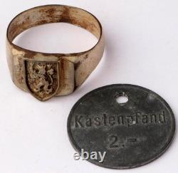 1st Galician 14th Waffen Grenadier Division WW2 German ring WWII Germany Army