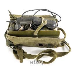 2 Original WWII German/Danish FT-58 Field Telephones