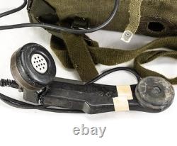 2 Original WWII German/Danish FT-58 Field Telephones