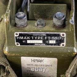 2 Original WWII German/Danish FT-58 Field Telephones