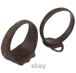 2 pcs German tank ring WW2 Armored force army WWII Wehrmacht troops Engraving