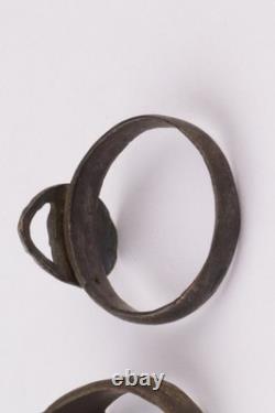 2 pcs German tank ring WW2 Armored force army WWII Wehrmacht troops Engraving