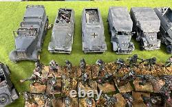 20mm 1/72 WWII GERMAN ARMY INFANTRY ARTILLERY & TANKS