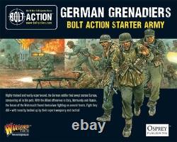 28mm Warlord Games German Grenadiers starter army. WWII Bolt Action, BNIB