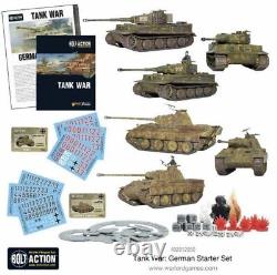 28mm Warlord Games German Tank War Starter Army Bolt Action WWII BNIB