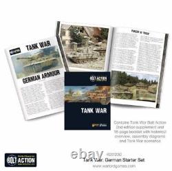 28mm Warlord Games German Tank War Starter Army Bolt Action WWII BNIB